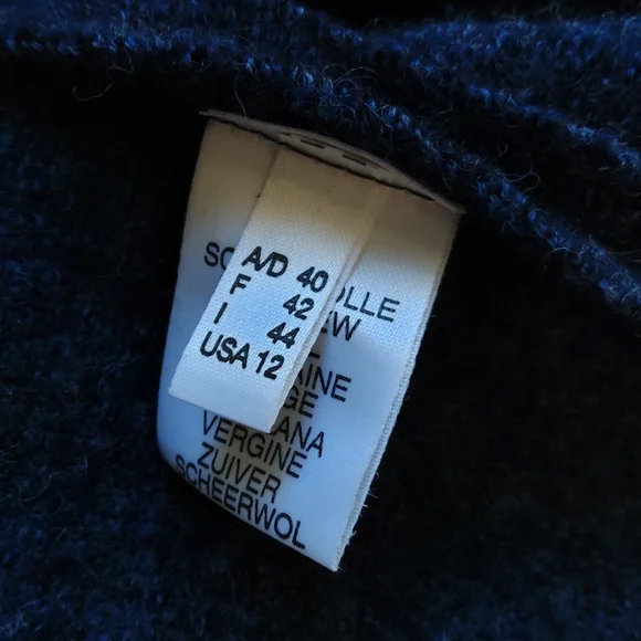 Wesenjak TIROL blue croped boiled wool jacket